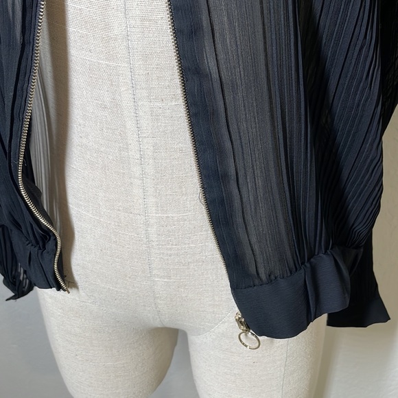 Zara pleated fringe light jacket small - Picture 4 of 6